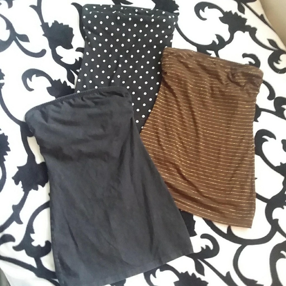 Strapless tops